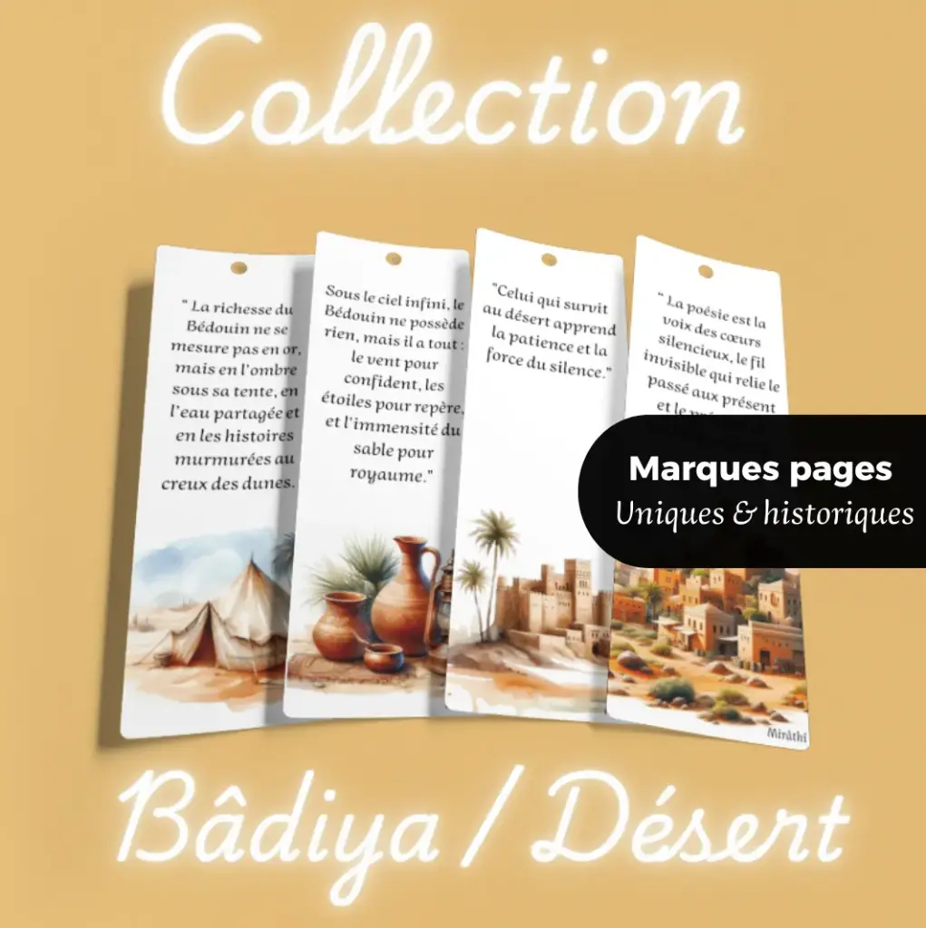 Marque page Bâdiya / Désert