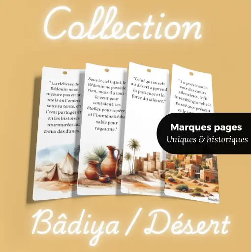 Marque page Bâdiya / Désert