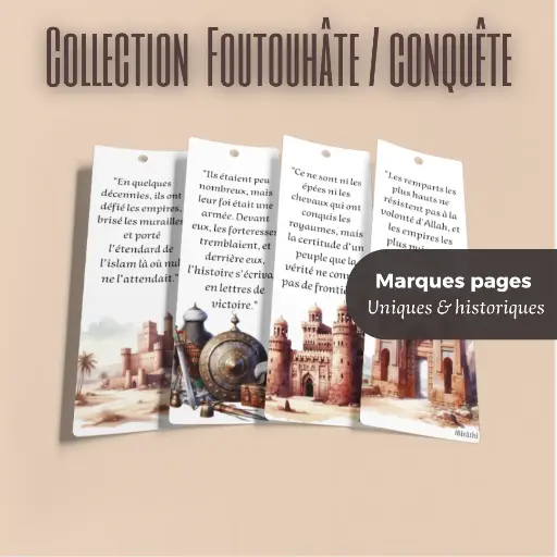 Marque page Foutouhâte / Conquête